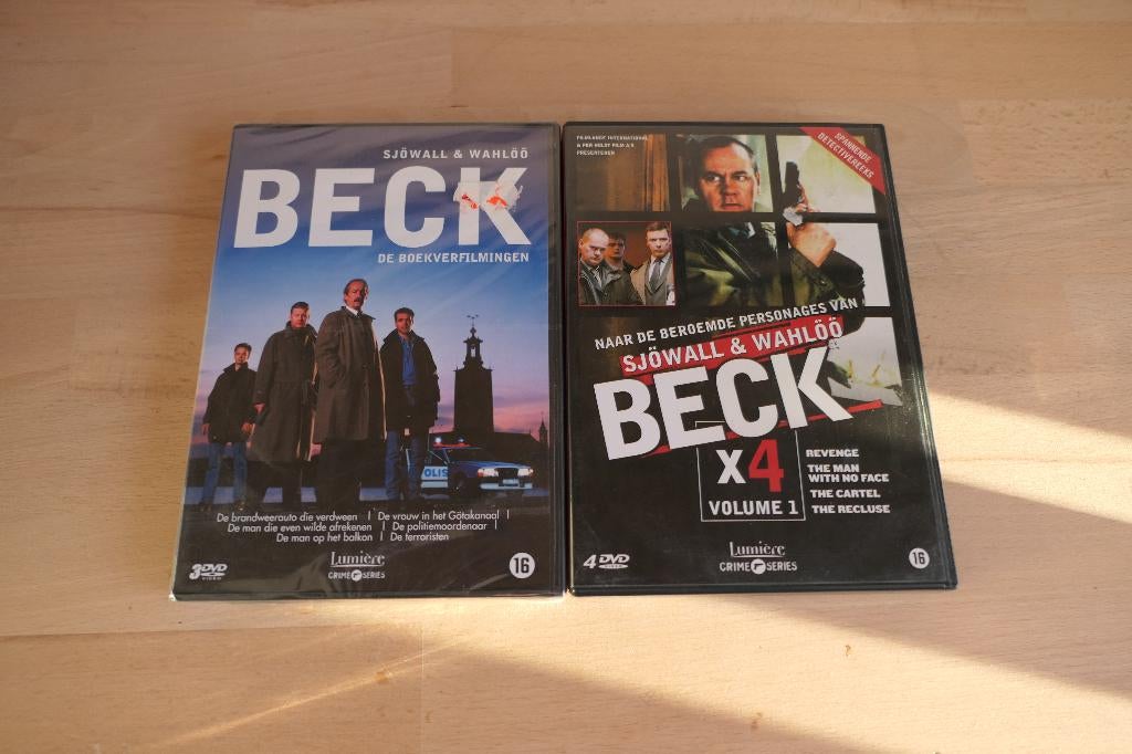 dvd boxen   beck  1 koop, Vanaf 16 jaar, Ophalen of Verzenden, Zo goed als nieuw, Boxset