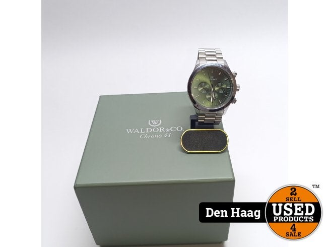Waldor en Co Chrono 44 Como Horloge | in nette staat, Flex Ltd., Zo goed als nieuw, https://flex.com/contact-us, Nobelstraat 10, 5807 GA Oostrum LB, Limburg, Nederland