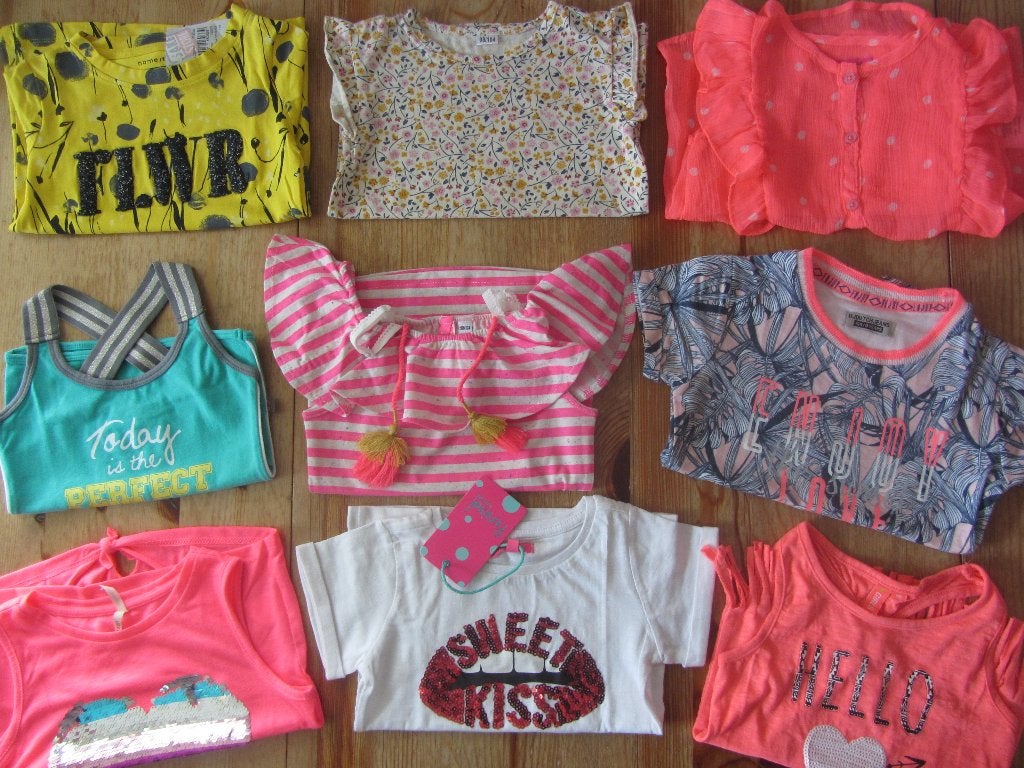 T-shirtjes maat 98-104, Ophalen of Verzenden, Zo goed als nieuw, Meisje, Shirt of Longsleeve