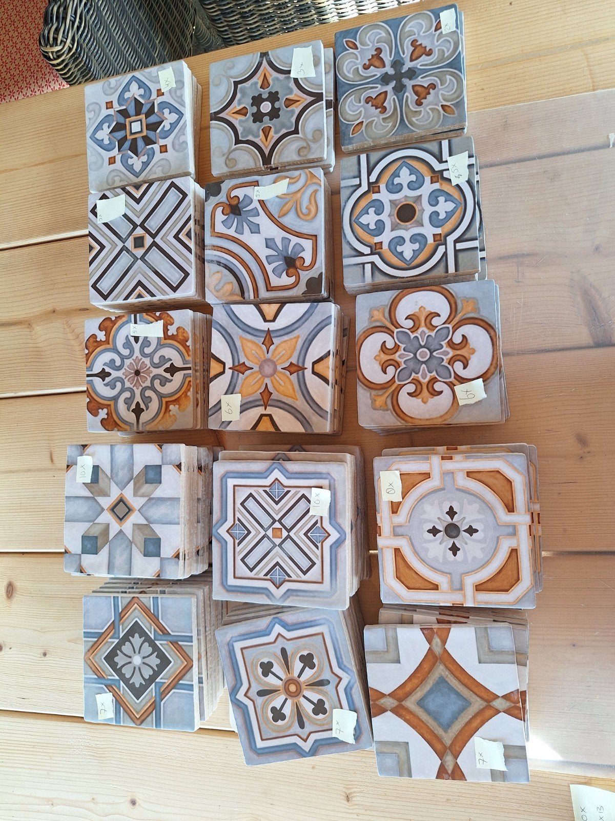 90 Olivia Tiles 13x13, Ophalen, Overige materialen, Wandtegels, Nieuw