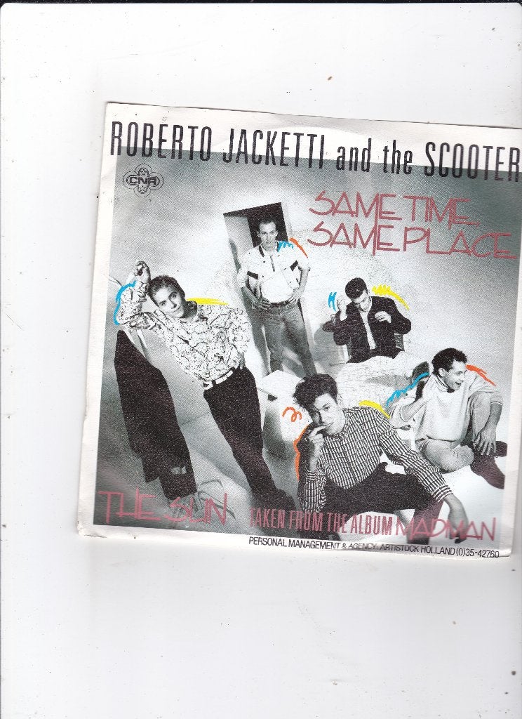 7" Single Roberto Jacketti & The Scooters - Same time, same, Ophalen of Verzenden, Gebruikt, 7 inch, Pop