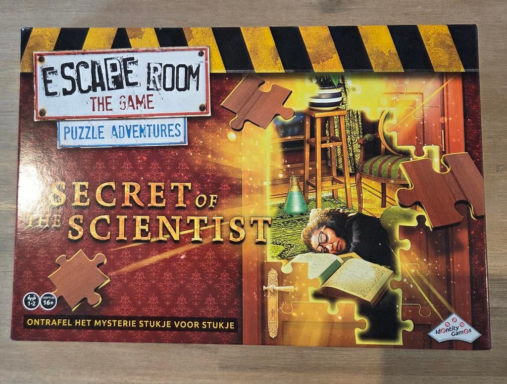 Escape room the game, Ophalen of Verzenden, Zo goed als nieuw, Identity Games
