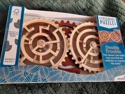 Constantin Puzzles Double Trouble Labyrint Puzzel, Ophalen of Verzenden, Nieuw, Overige typen