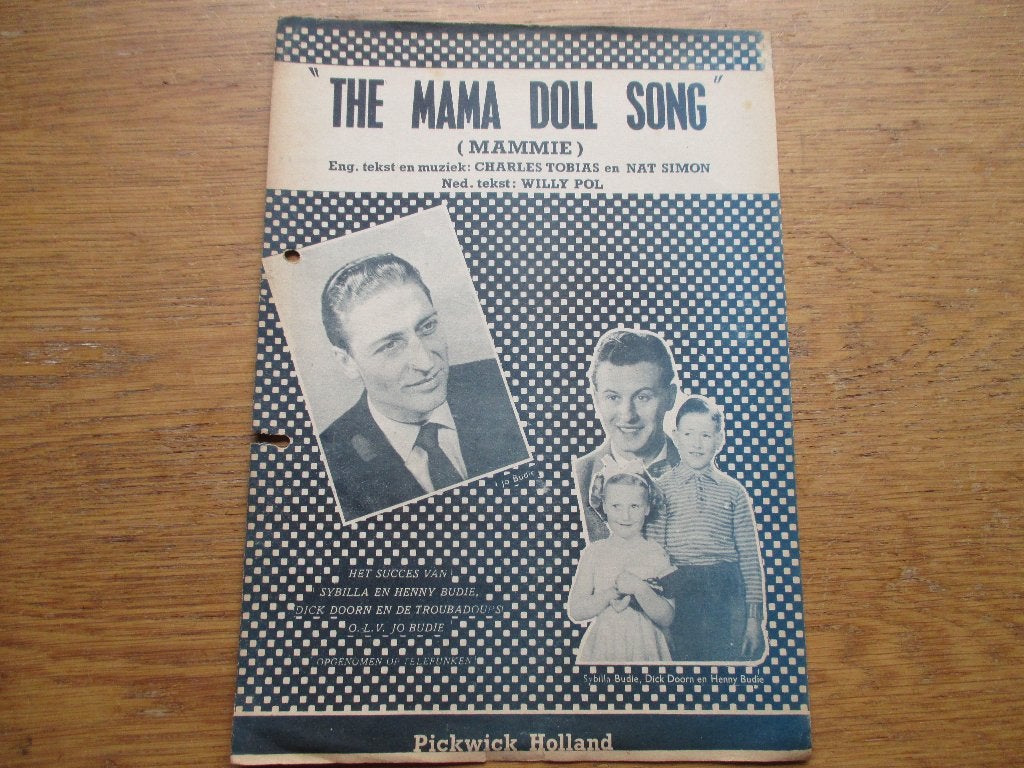 THE MAMA DOLL SONG, Muziek en Instrumenten, Bladmuziek, Gebruikt, Ophalen of Verzenden, Artiest of Componist, Populair