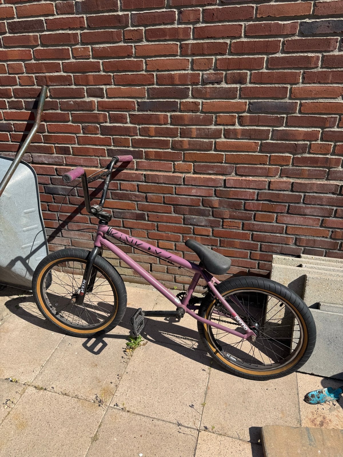 Kink BMX fiets, gebruikt, goede staat, Fietsen en Brommers, Ophalen, Gebruikt, Staal, Velgrem