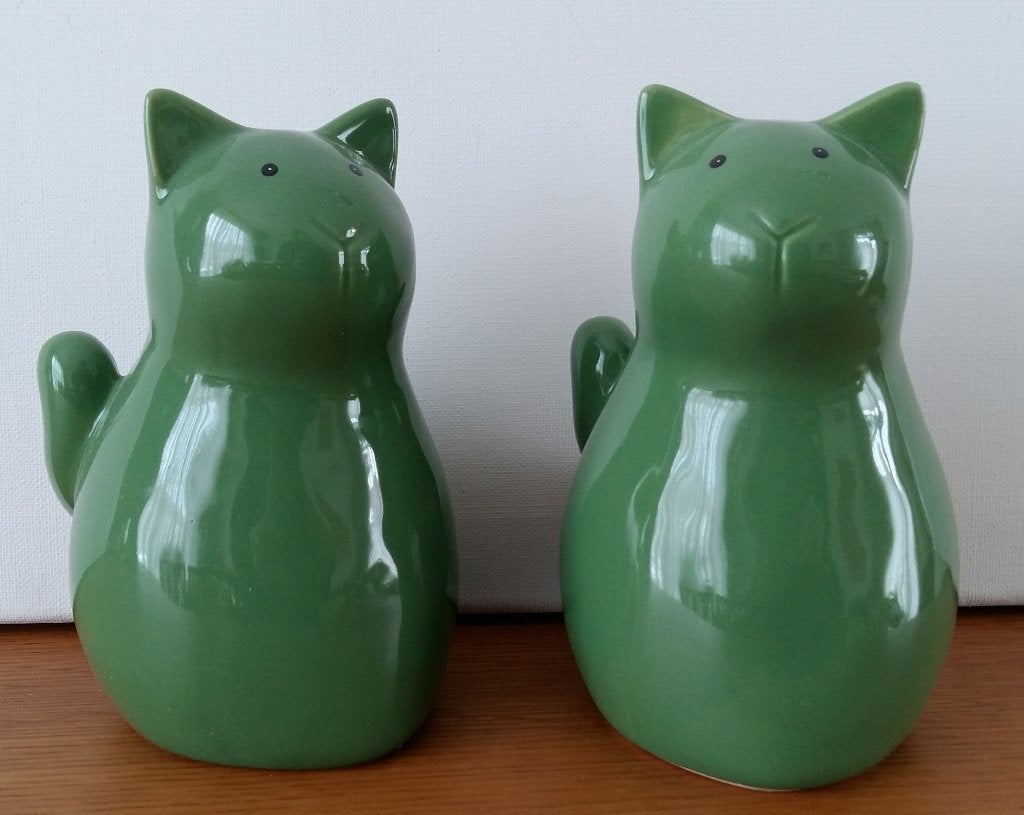 Katten, Ophalen of Verzenden, Nieuw, Groen, Steen/keramiek