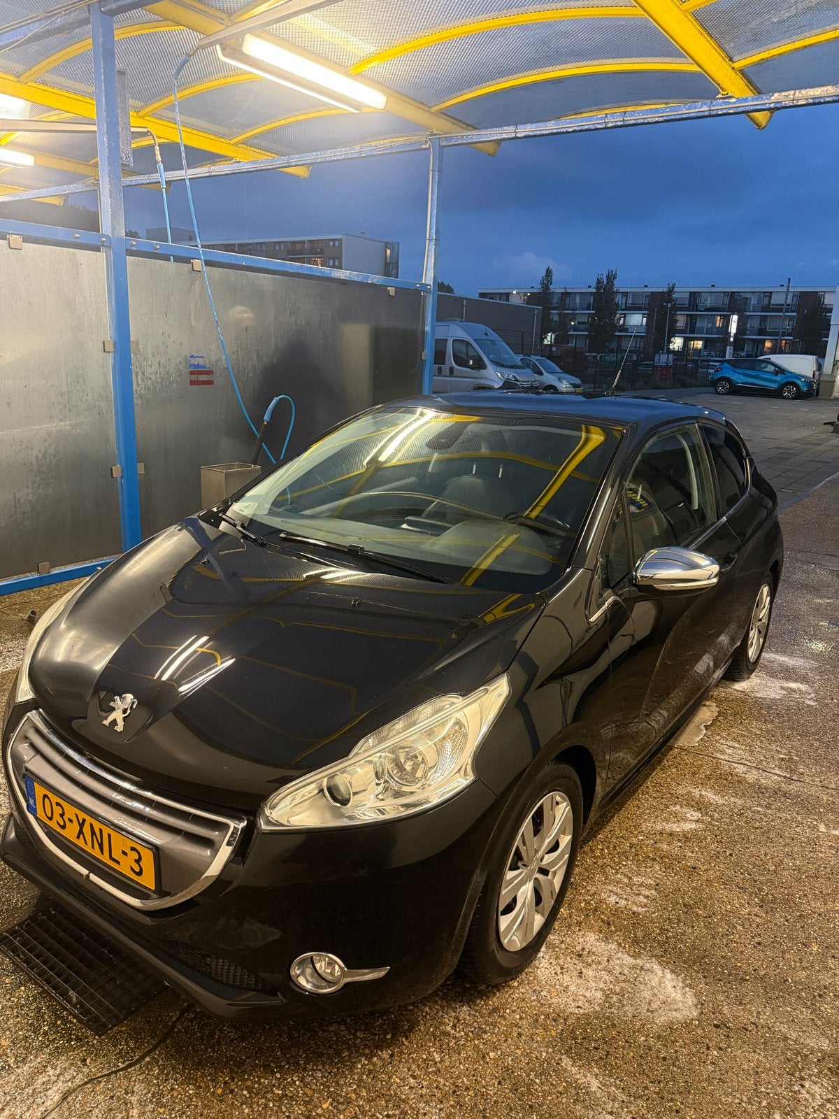 Peugeot 208 1.6 VTI 88KW/120PK 3-D 2013 Zwart, Auto's, Voorwielaandrijving, 4 cilinders, 1055 kg, Origineel Nederlands