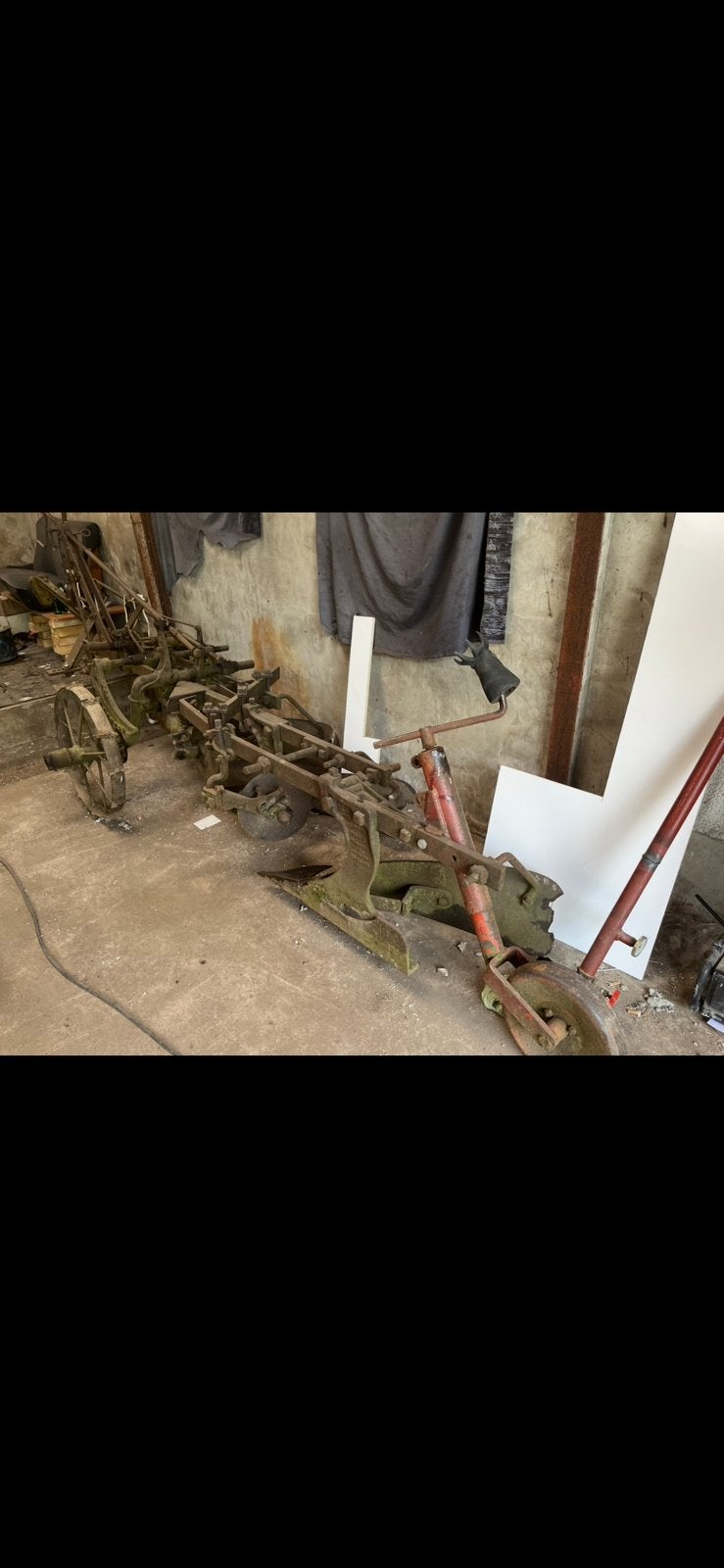 Ploeg 3 schaar getrokken oldtimer ransomes, Ophalen, Gebruikt, Overige typen