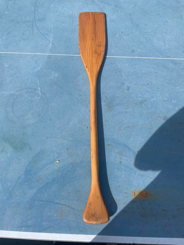 Houten enkelbladige peddel - 1 meter lang, Ophalen, Gebruikt, Enkelbladige peddel