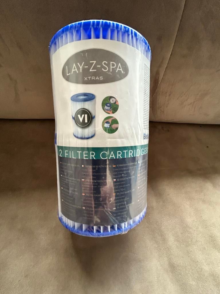 2 Filter cartridges VI voor zwembad jacuzzi - Nieuw, Ophalen of Verzenden, Nieuw, Filter