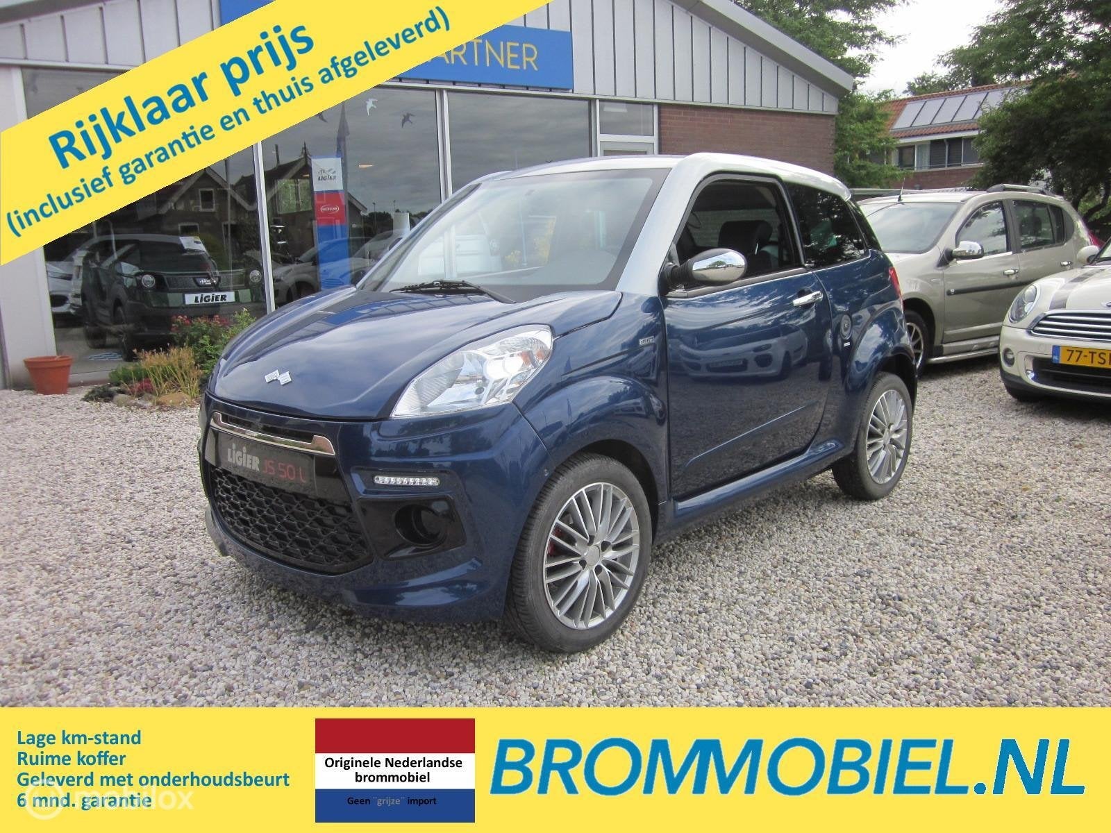 Ligier JS50L Bleuline brommobiel 25.000km met gar van dealer, Diversen, Gebruikt, Ligier