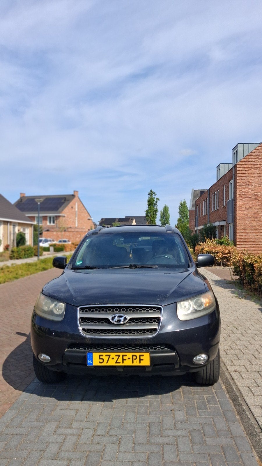 te koop hyundai santa fe, 1700 kg, 2000 kg, Zwart, Handgeschakeld