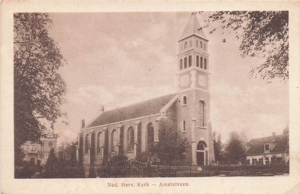 703-076-053 Ned Herv Kerk Amstelveen, Verzenden, Voor 1920, Noord-Holland