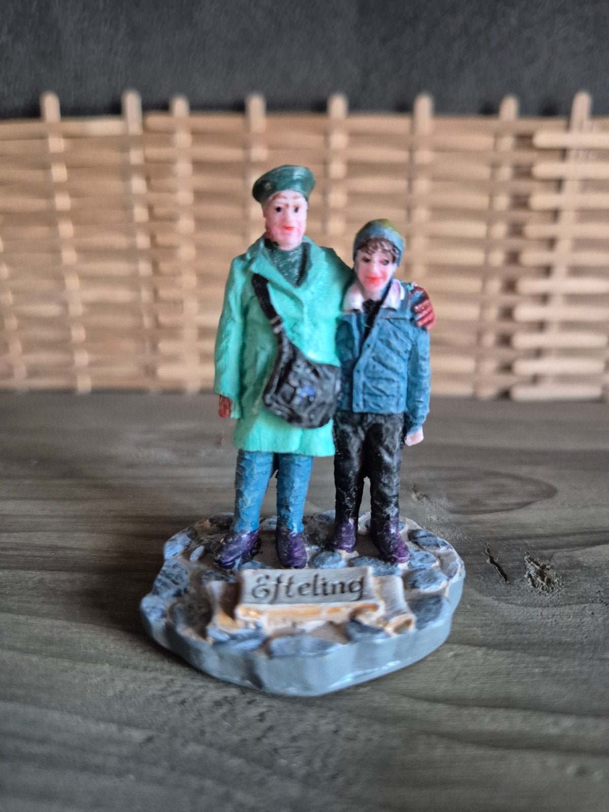 luville efteling bezoeker kerstdorp kersthuisjes, Ophalen of Verzenden, Zo goed als nieuw