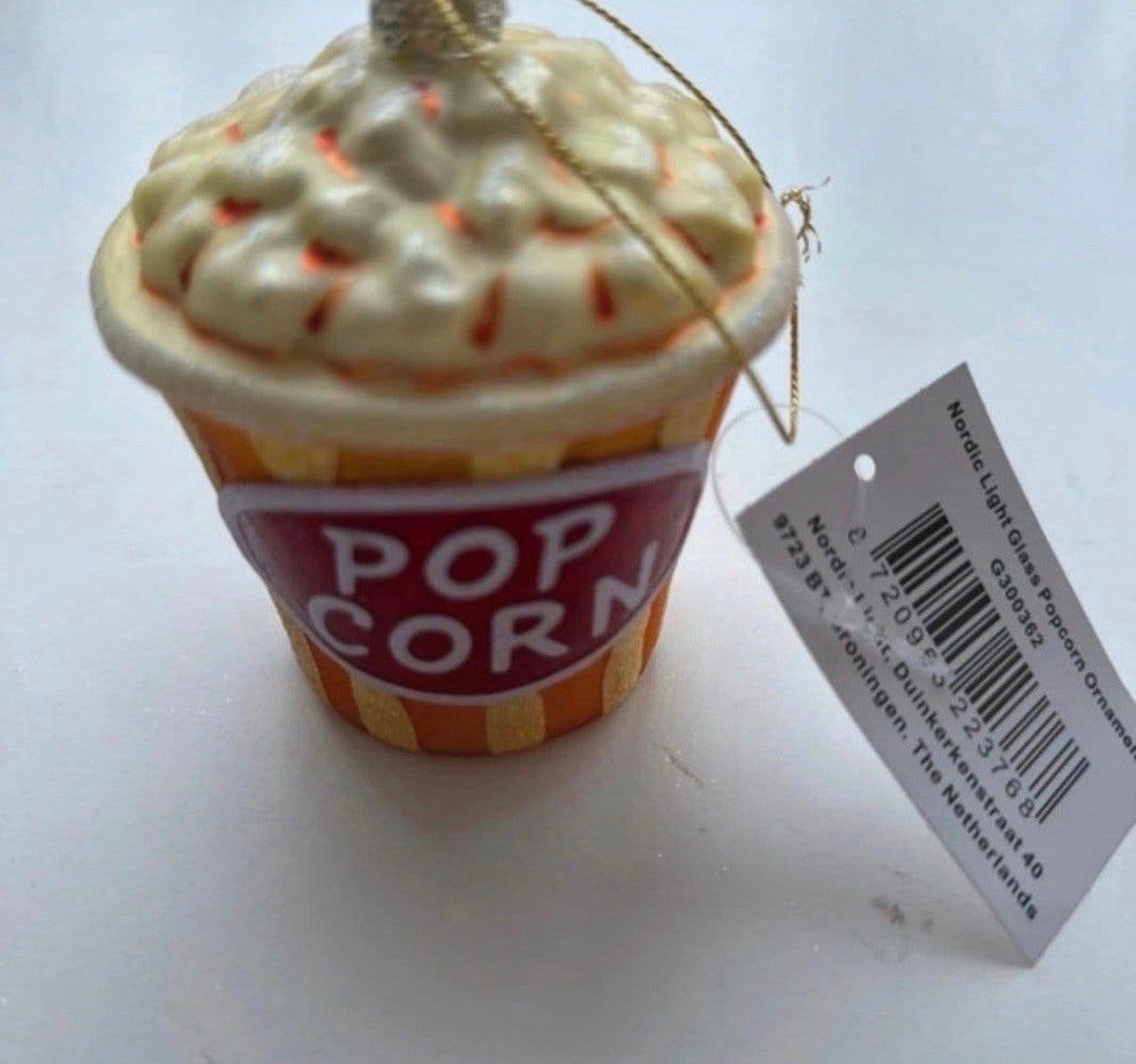 Kerstboomhanger popcorn, Ophalen of Verzenden, Nieuw