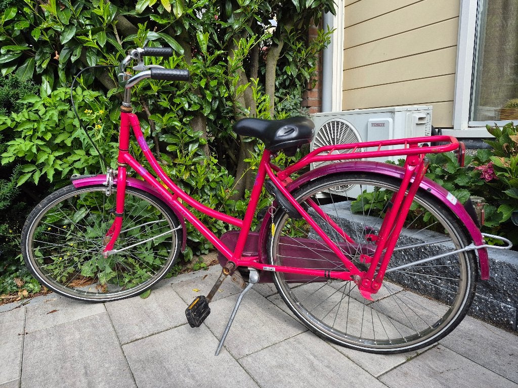 Damesfiets, Ophalen, Terugtraprem, Handrem, Gazelle