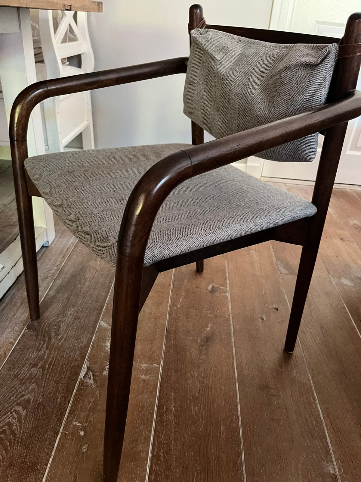 Eethoekstoelen, Huis en Inrichting, Stoelen, Ophalen, Gebruikt, Bruin, Drie
