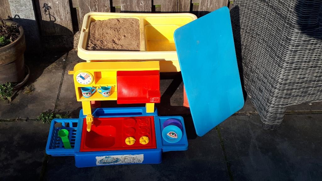 Zand en water tafel met keukentje, Ophalen of Verzenden, Gebruikt