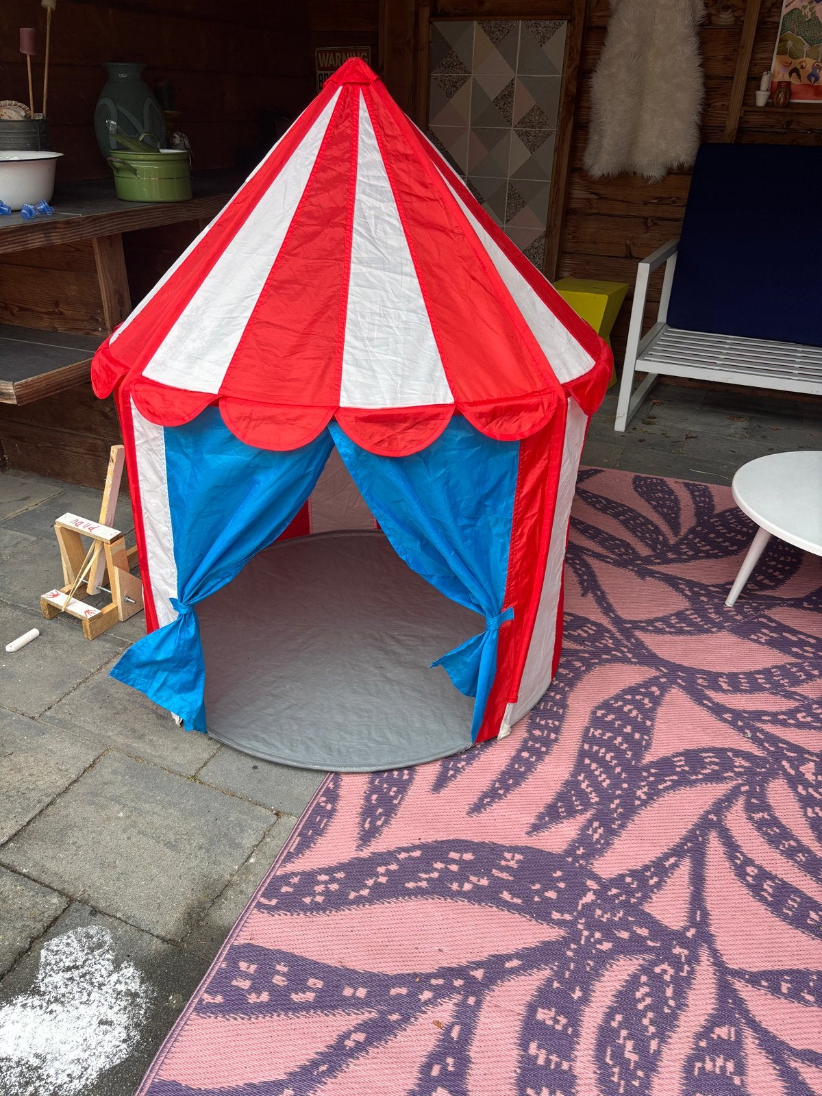 Speeltent circustent ikea, Ophalen, Gebruikt