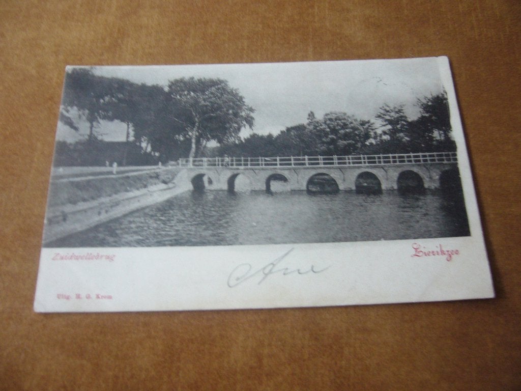 ZIERIKZEE  =  ZUIDWELLEBRUG  BRIEFKAART  1904, Ophalen of Verzenden, Voor 1920, Gelopen, Zeeland