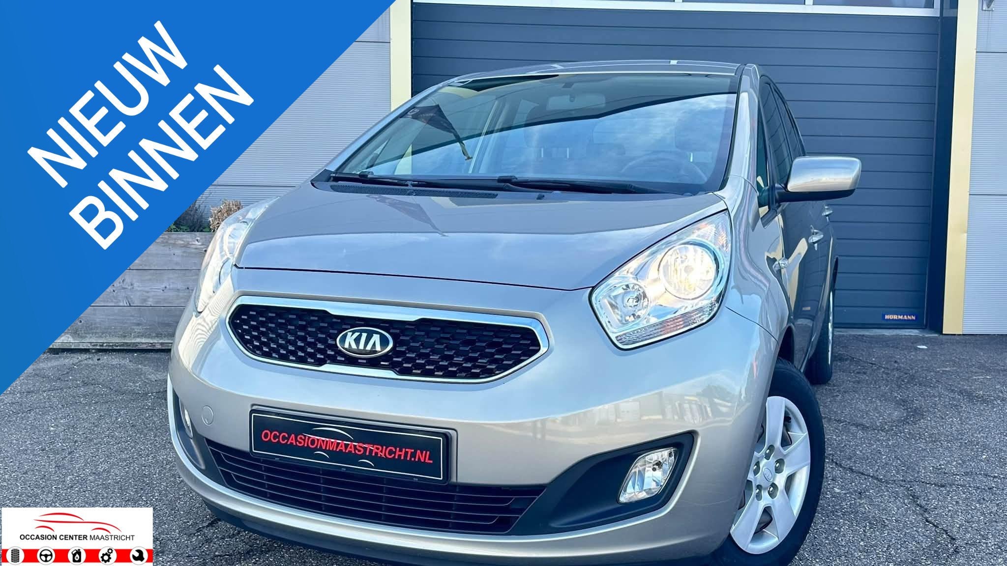 Kia Venga 1.4 CVVT, Auto's, Voorwielaandrijving, Euro 5, Stof, Gebruikt