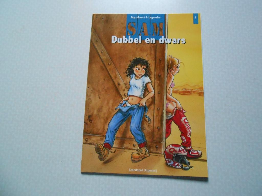 Sam 9 Dubbel en dwars 2007 1 ste druk., Boeken, Eén stripboek, Ophalen of Verzenden, Nieuw