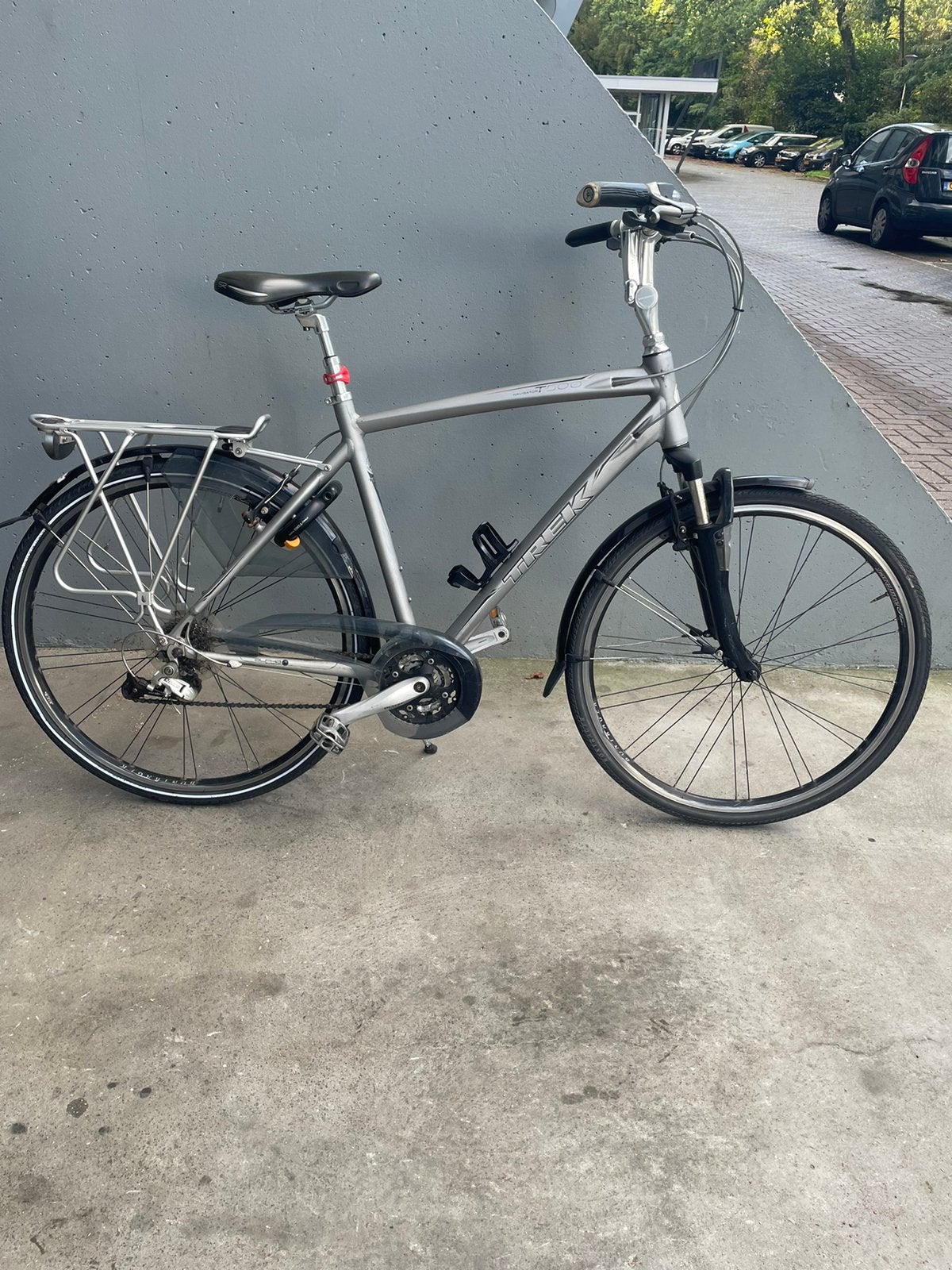Trek navigator T500 herenfiets, Ophalen, Zo goed als nieuw, Minder dan 10 versnellingen, Overige merken