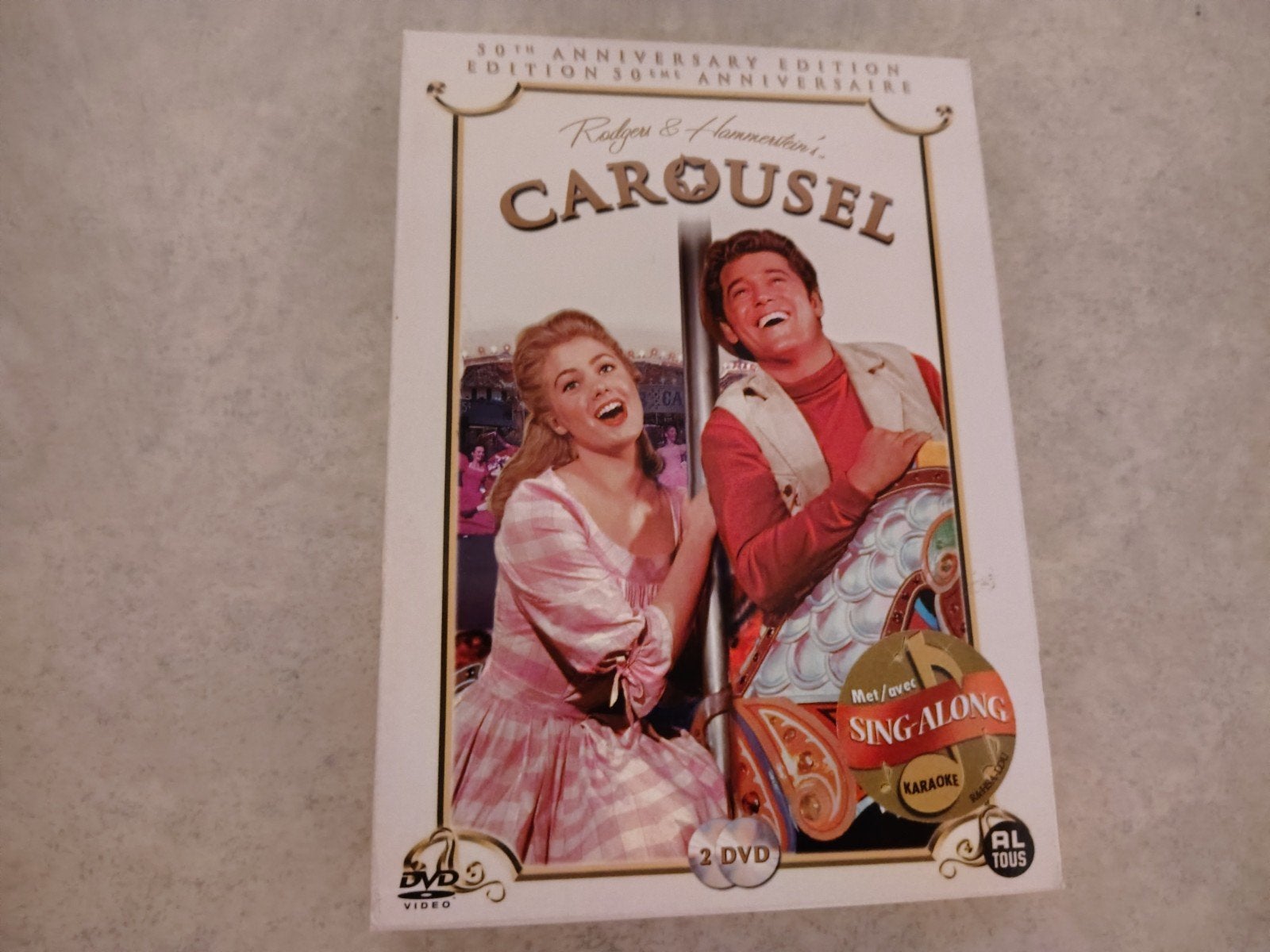 dvd Carousel 1956 Gordon Macrae Shirley Jones, Alle leeftijden, Ophalen of Verzenden, Zo goed als nieuw, 1940 tot 1960