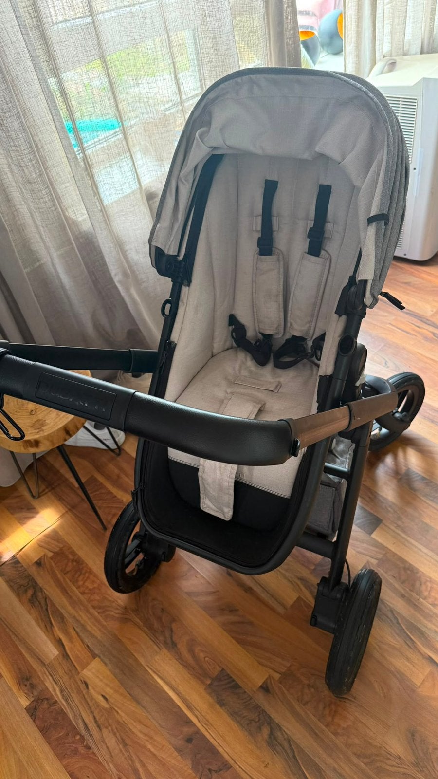 Dubatti One E5 Kinderwagen 2-in-1 Black, Kinderen en Baby's, Buggy's, Ophalen, Gebruikt, Overige merken, Zonnekap
