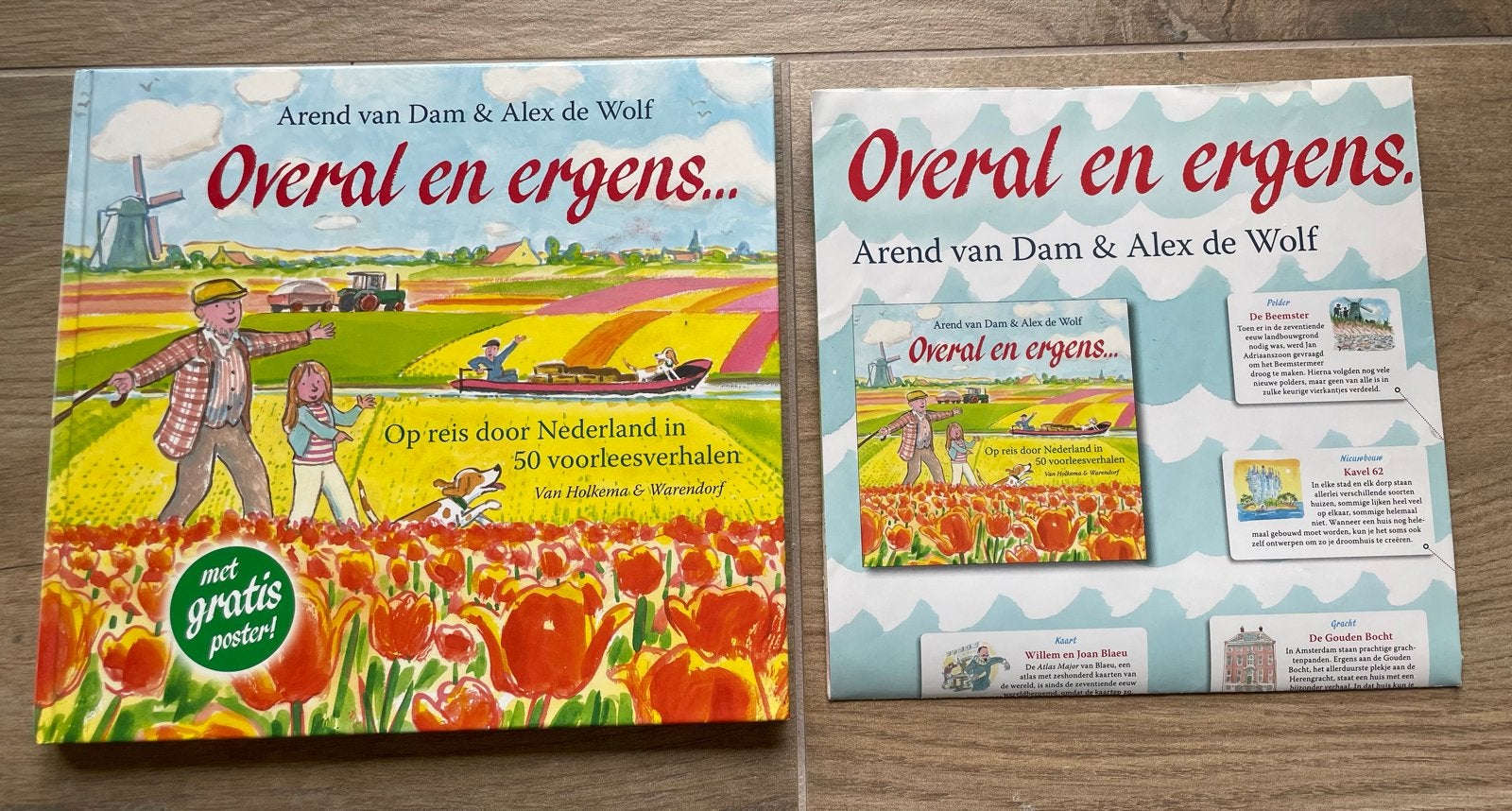 Overal en ergens... Arend van Dam & Alex de Wolf, Ophalen of Verzenden, Zo goed als nieuw, Non-fictie