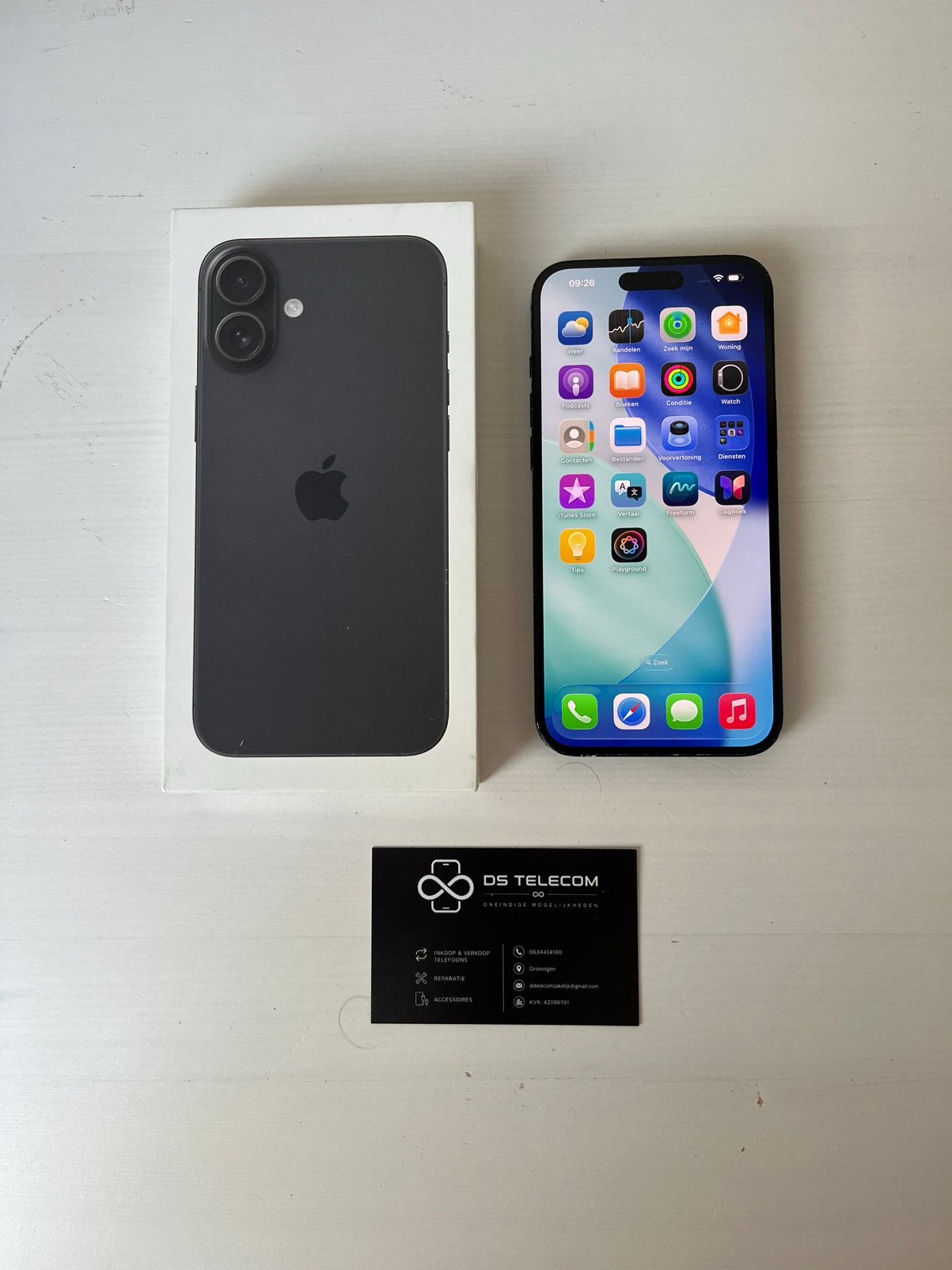 Apple Iphone 16 Plus | Nette staat | 🔋92% | DS Telecom, Telecommunicatie, 92 %, Ophalen of Verzenden, Zonder simlock, Zonder abonnement