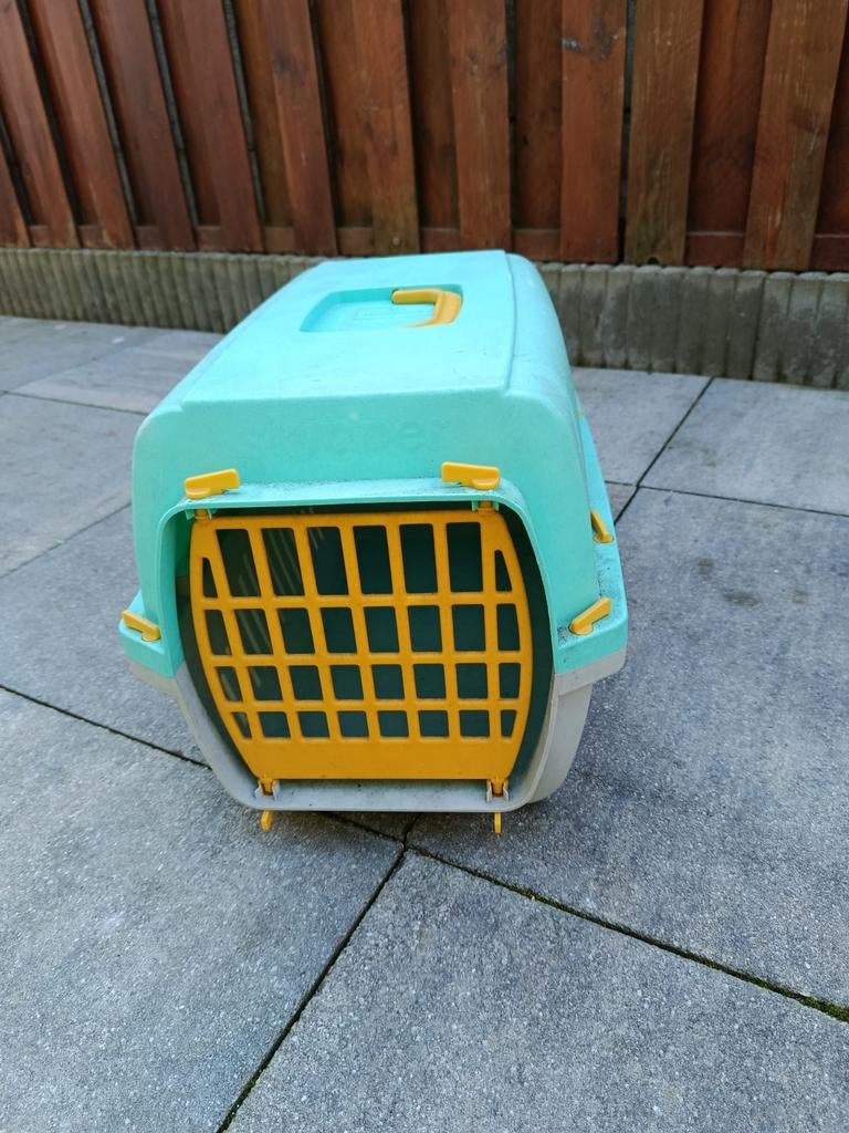 Transportbox, Dieren en Toebehoren, Katten-accessoires, Ophalen, Zo goed als nieuw