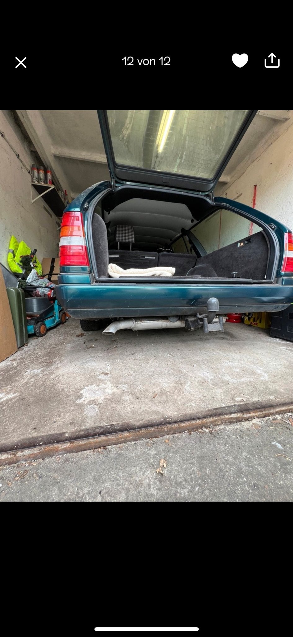 W124 combi hemel zonder schuifdak, Auto-onderdelen, Ophalen, Gebruikt, Mercedes-Benz