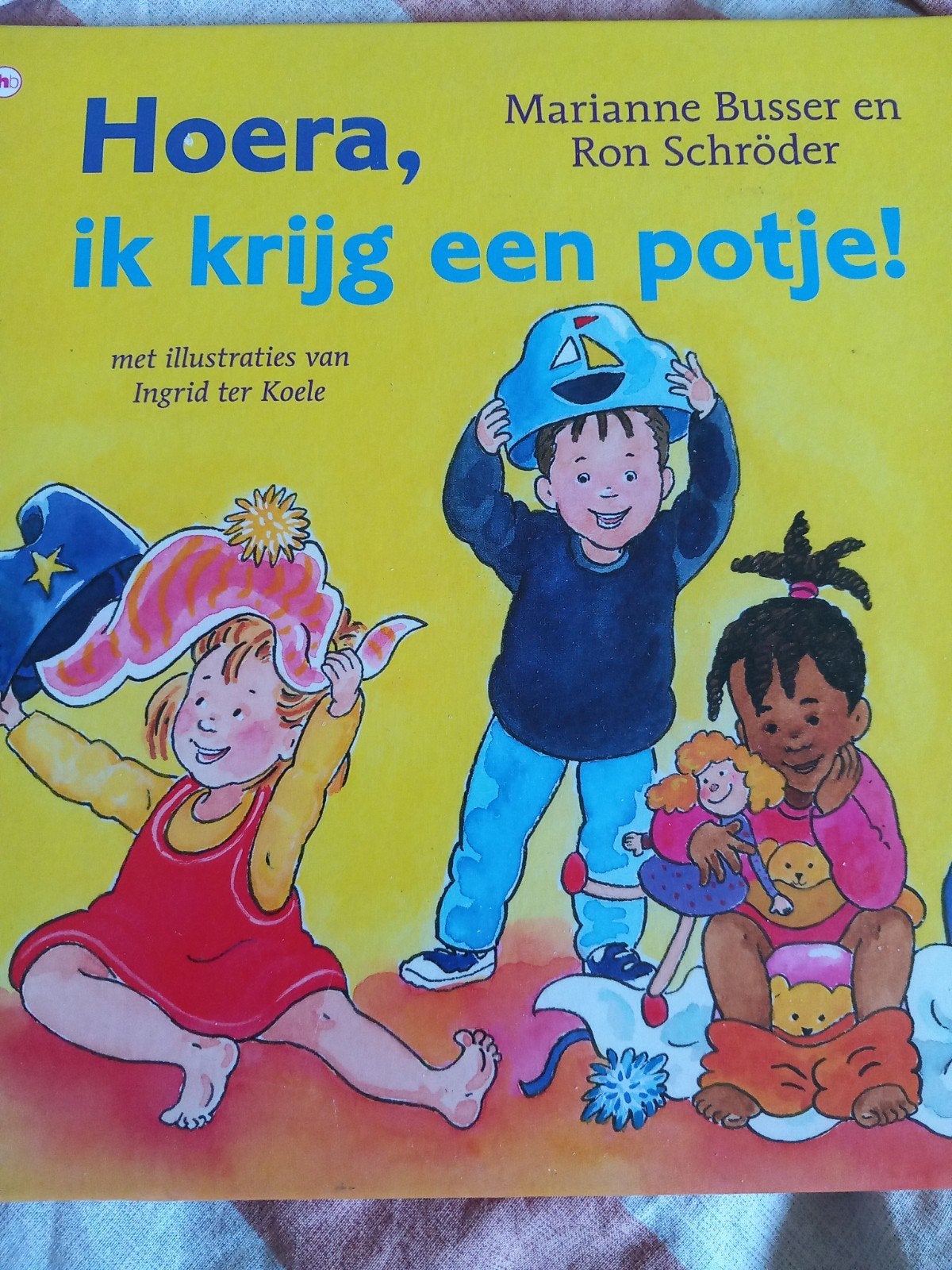 Marianne Busser - Hoera, ik krijg een potje!, Gelezen, Fictie algemeen, Ophalen of Verzenden, Marianne Busser; Ron Schröder