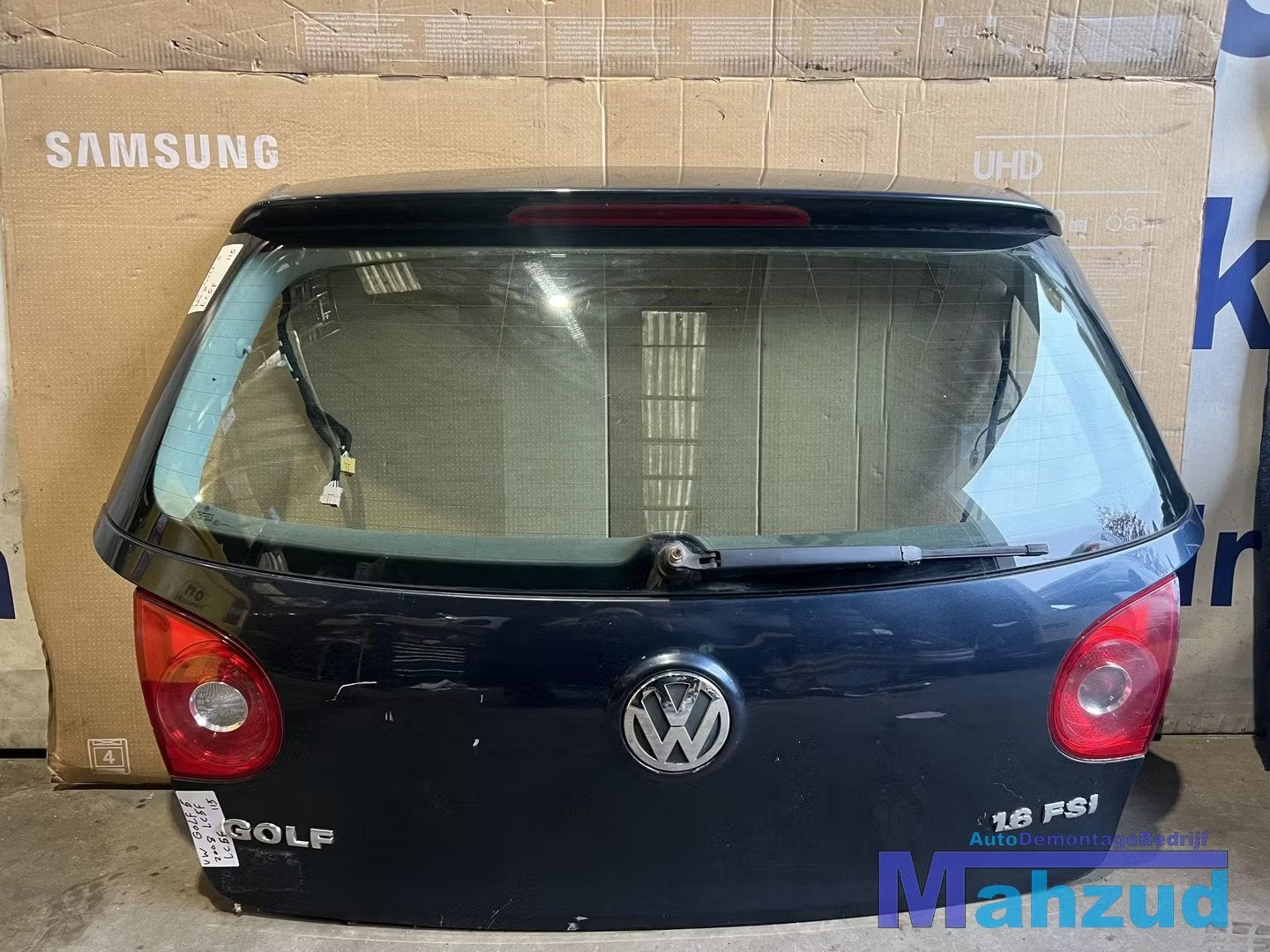 VW GOLF 5 LC5F Blauw achterklep, Gebruikt, Volkswagen AG, Achter, Berliner Ring 2
38440  Wolfsburg, DE