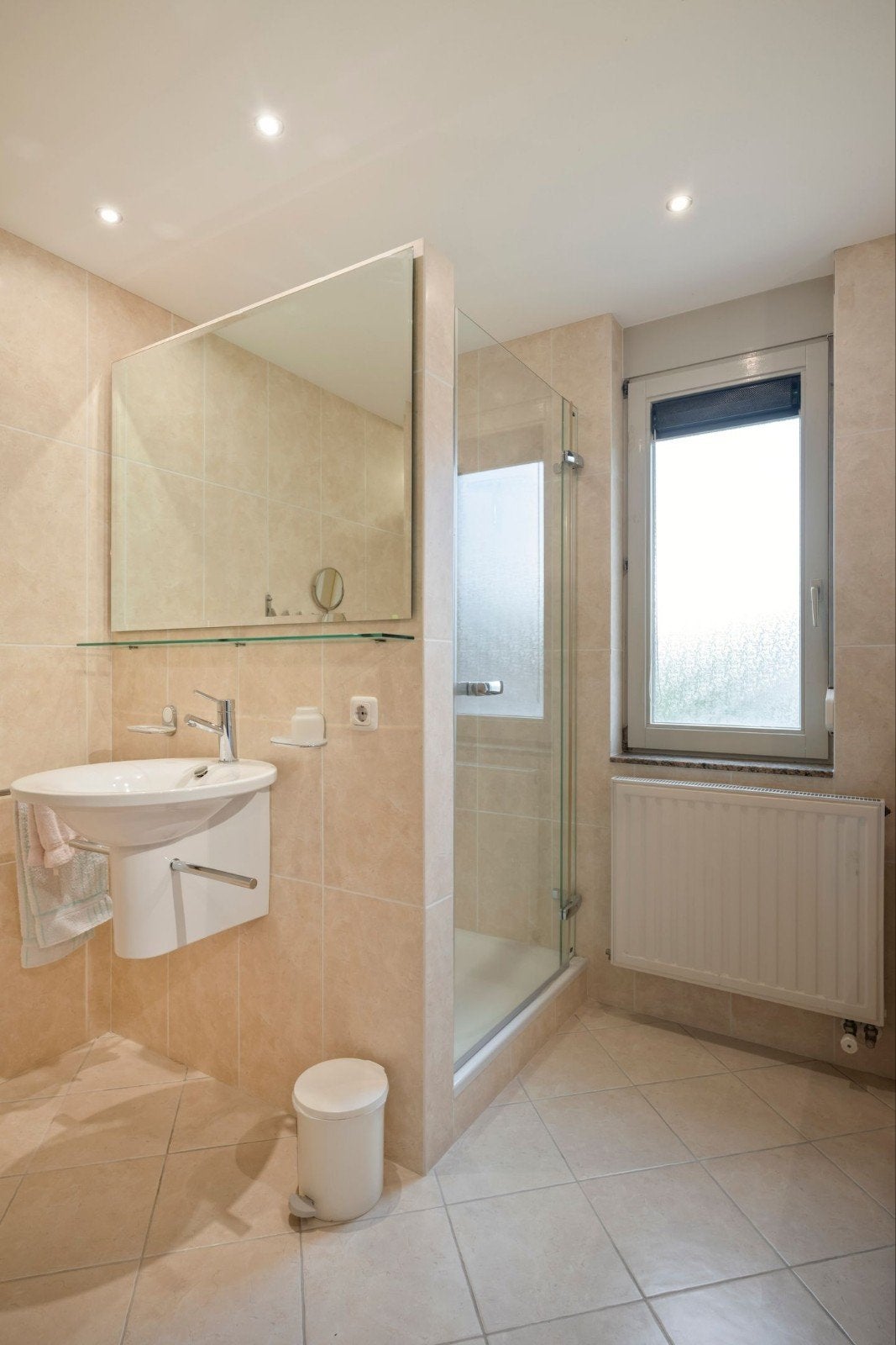 Gratis spiegel en douchewand, Doe-het-zelf en Verbouw, Ophalen, Gebruikt, Glas, Douche