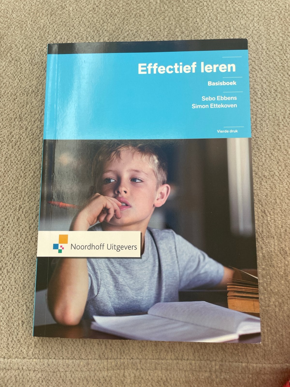 Effectief Leren Basisboek - Sebo Ebbens & Simon Ettekoven, Boeken, Ophalen of Verzenden, Gamma, Zo goed als nieuw, HBO