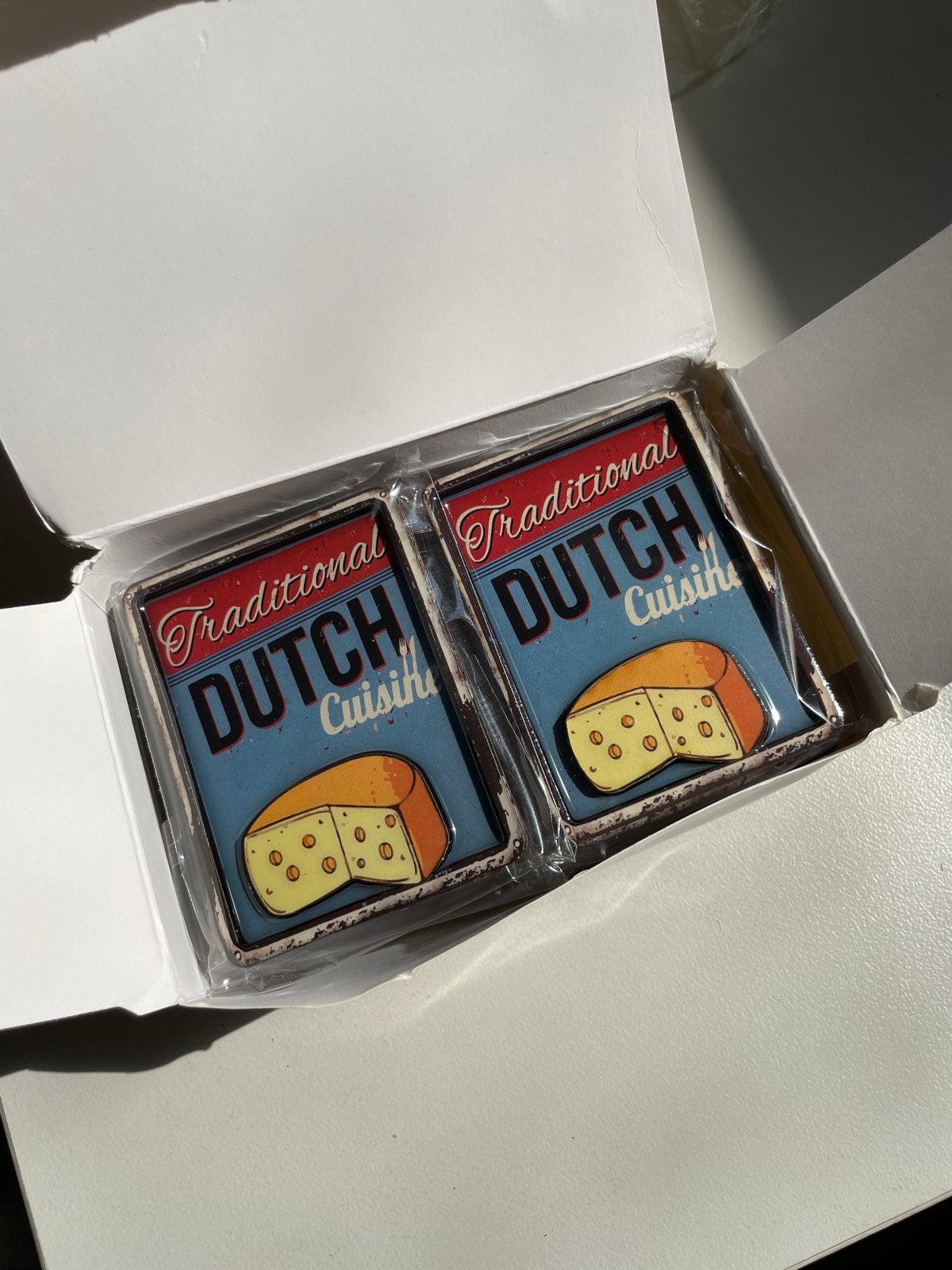 10x Magneet Traditional Dutch Cuisine Kaas - Nieuw in doos, ., Nieuw, Ophalen of Verzenden, .