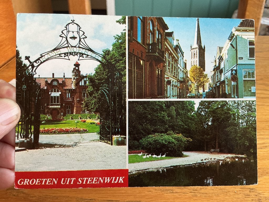 Steenwijk, Verzenden, 1980 tot heden, Gelopen, Overijssel