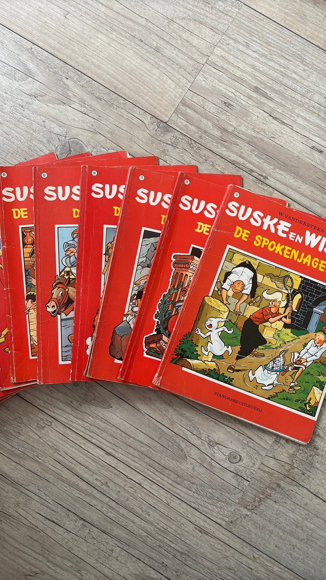Diverse oude Suske en Wiskes ( 15 stuks), Boeken, Meerdere comics, Ophalen of Verzenden, Gelezen, Europa