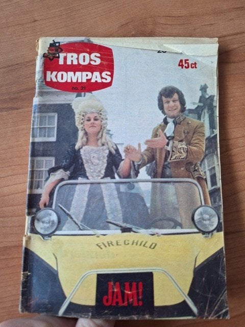 Tros Kompas 1970 Ida Bons Skippy Louis de Funes Robbie Dale, Ophalen of Verzenden, Gelezen, Muziek, Film of Tv