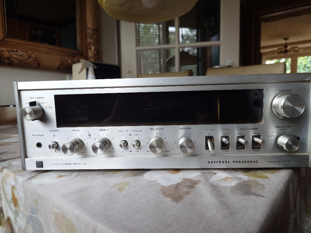 Vintage Panasonic-National SA-5800 versterker, Gebruikt, Ophalen, Overige merken, Minder dan 60 watt