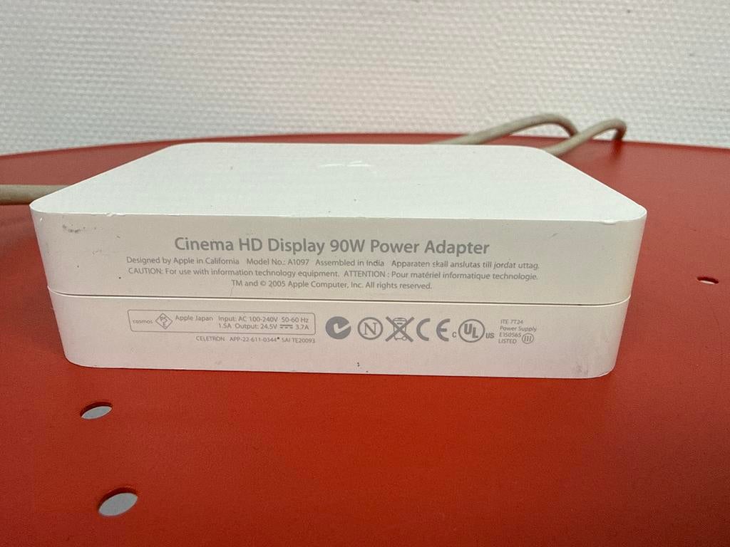 Apple Cinema HD Display 90W Power Adapter - Getest, Ophalen of Verzenden, Gebruikt, Apple