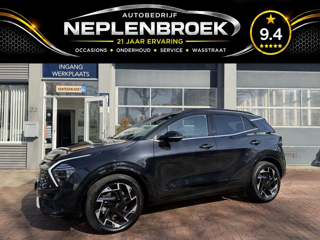 Kia Sportage 1.6 T-GDi MHEV GT-Line 4WD GT-Line | Pano | Har, Automaat, Gebruikt, 4 cilinders, Zwart