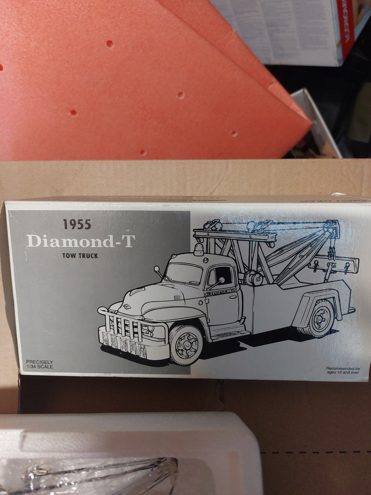 1955 Diamond-T Tow Truck Model - Nieuw in doos, Overige merken, 1:32 tot 1:50, Nieuw, Ophalen of Verzenden