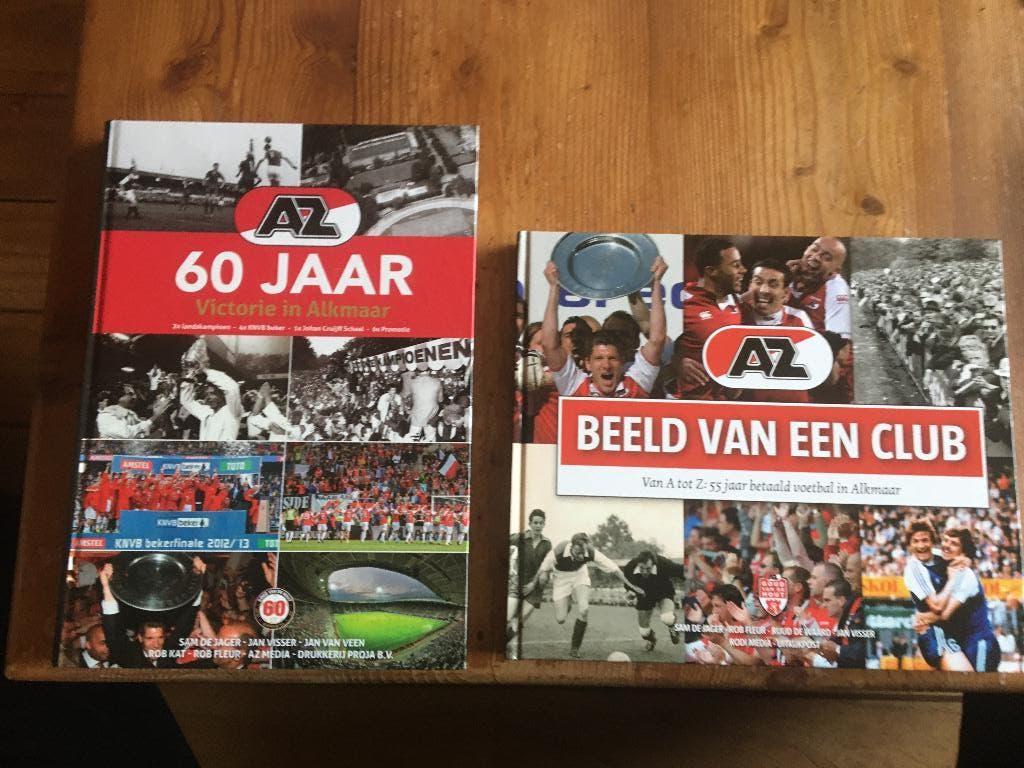 voetbalboeken- AZ boeken ( Hardcover ) ( in Nieuwstaat ), Ophalen of Verzenden, Zo goed als nieuw, Balsport