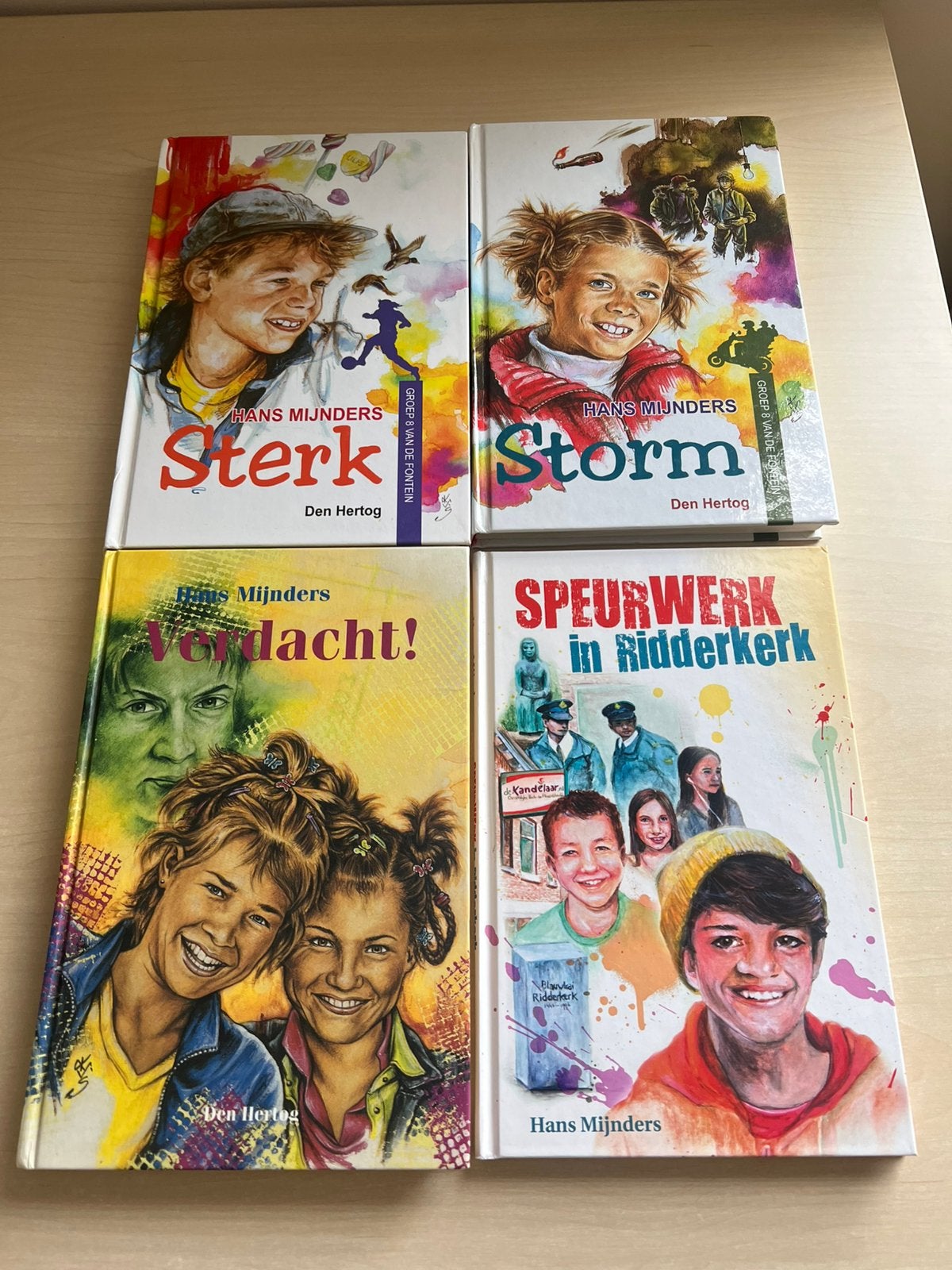 Kinderboeken door Hans Mijnders oa Sterk etc, Boeken, Ophalen of Verzenden