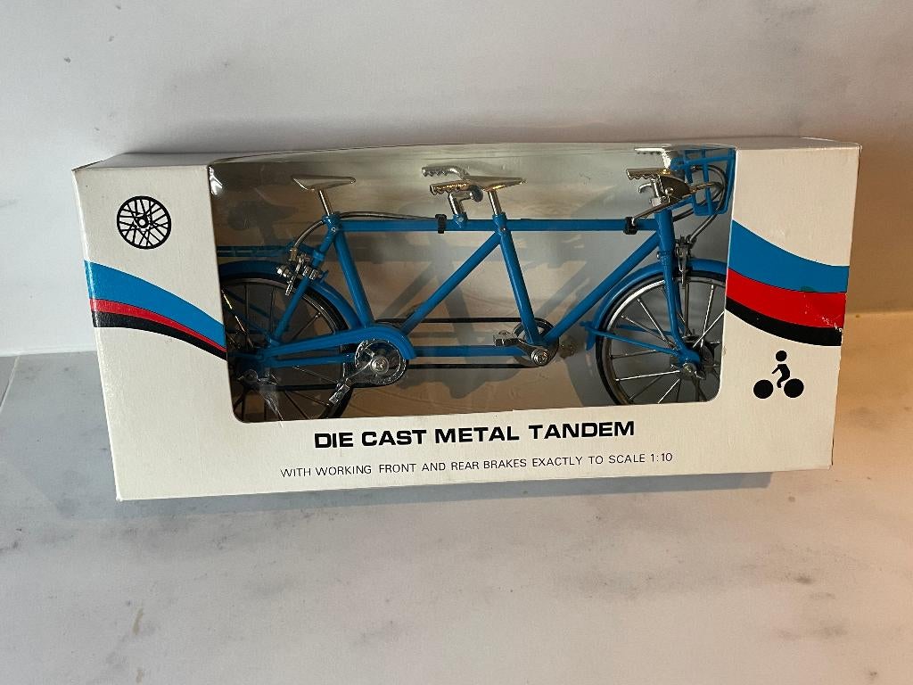 Die cast schaalmodel van tandem fiets, 55 cm of meer, Ophalen of Verzenden, Minder dan 49 cm, Minder dan 10 versnellingen