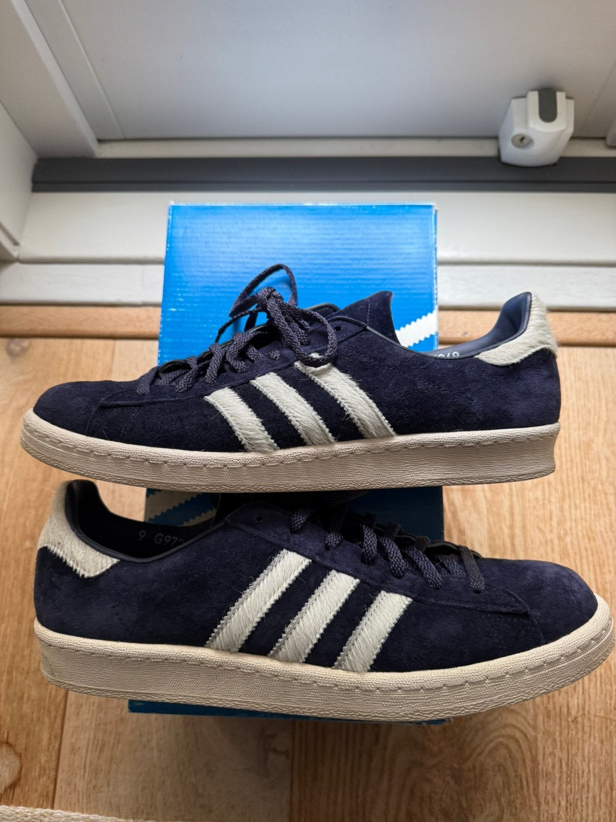 Adidas Campus 80s ZOZO, Ophalen of Verzenden, Gedragen, Blauw, Sneakers of Gympen