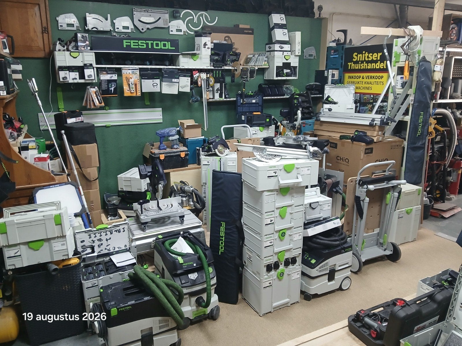 Festool Uittreklades., Gebruikt, -, Festool, Ophalen of Verzenden